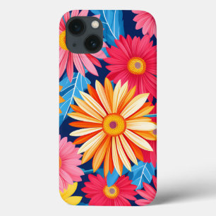 Vibrant Gerbera Daisies Blume Pflanze Case-Mate iPhone Hülle