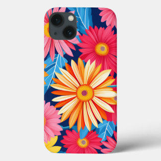 Vibrant Gerbera Daisies Blume Pflanze Case-Mate iPhone Hülle