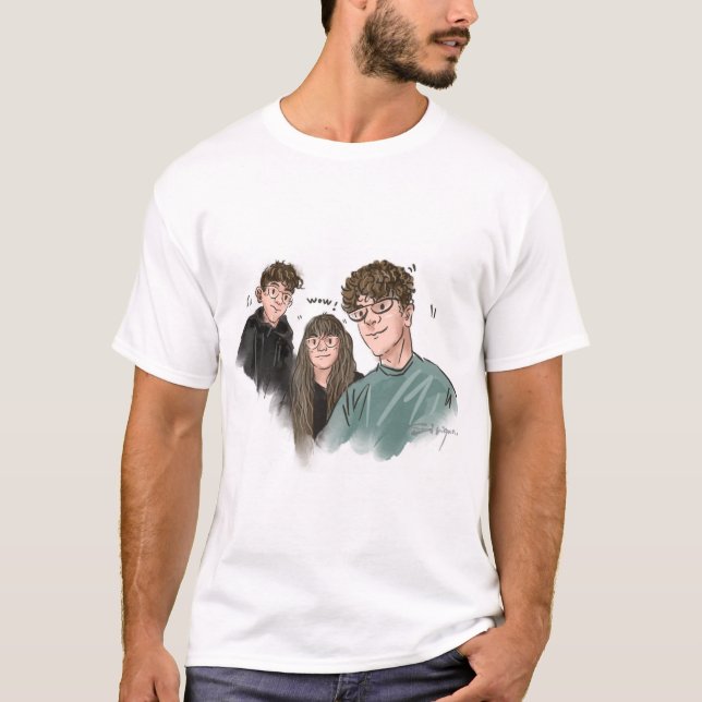 Vibrant Group Portrait Men's T - Shirt (Vorderseite)