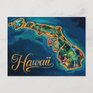 "Vibrant Hawaiian Paradise Karte