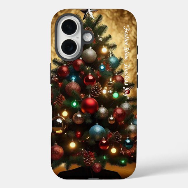 "Vibrant Holiday Cheer" Case-Mate iPhone Hülle (Rückseite)