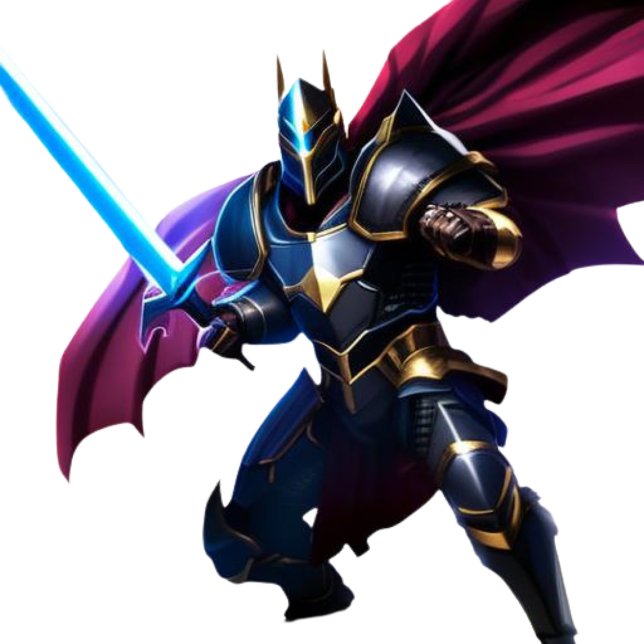 Vibrant Knight Fleecedecke (Von Creator hochgeladen)
