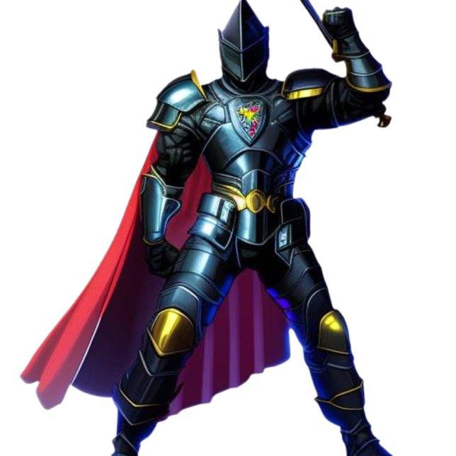 Vibrant Knight Throw Blanket Kissen (Von Creator hochgeladen)