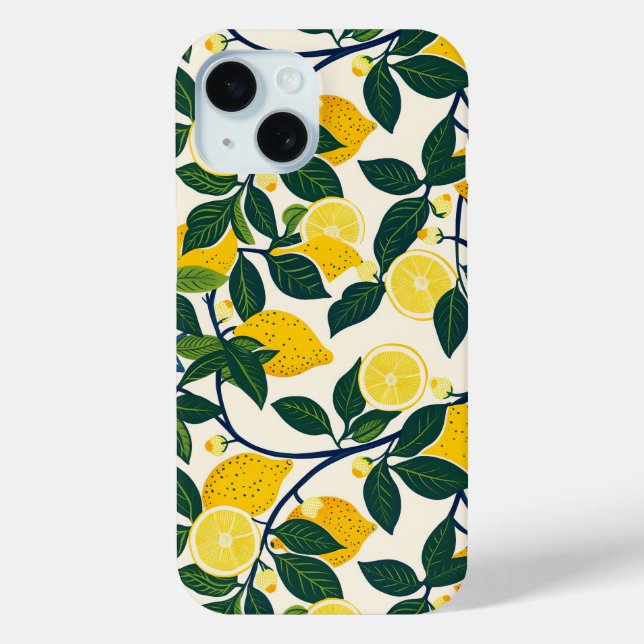 Vibrant Lemon Grove Case-Mate iPhone Hülle (Rückseite)