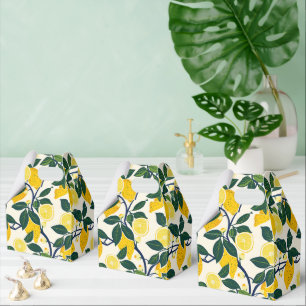 Vibrant Lemon Grove Geschenkschachtel
