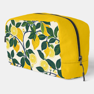 Vibrant Lemon Grove Waschbeutel