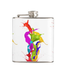 Vibrant Liquid Explosion: Abstract Paint Splash