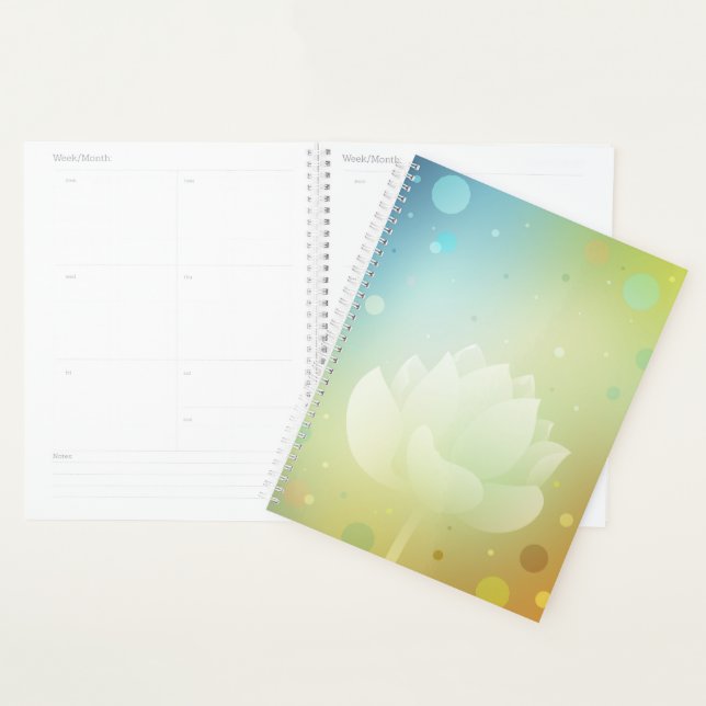 Vibrant Lotus Hardcover Planner Planer (Anzeige)