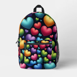 Vibrant Love Bedruckter Rucksack