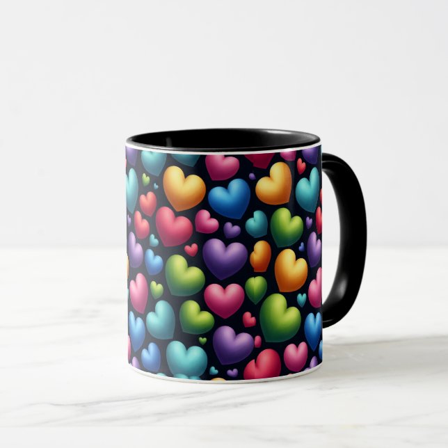 Vibrant Love Tasse (VorderseiteRechts)