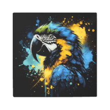 Vibrant Macaw: Die farbenfrohe Symphonie der Natur