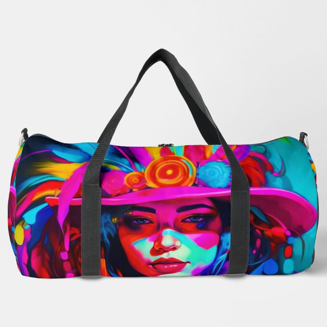 Vibrant Muse Duffle Bag (Vorderseite)