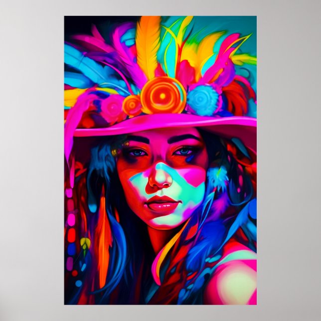 Vibrant Muse Poster (Vorne)