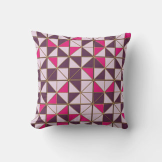 Vibrant Nubian Geometric Throw Pillow | African Et Kissen
