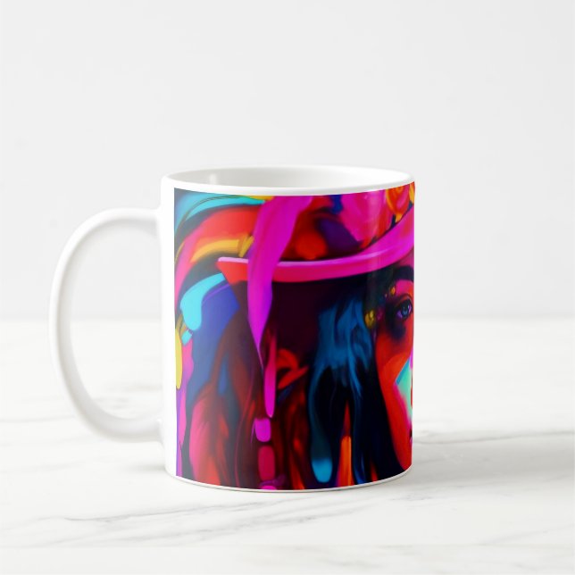 Vibrant Nuse Kaffeetasse (Links)
