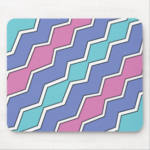 Vibrant Peaks ZigZag Mousepad