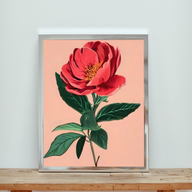 Vibrant Peony Fotodruck (Von Creator hochgeladen)