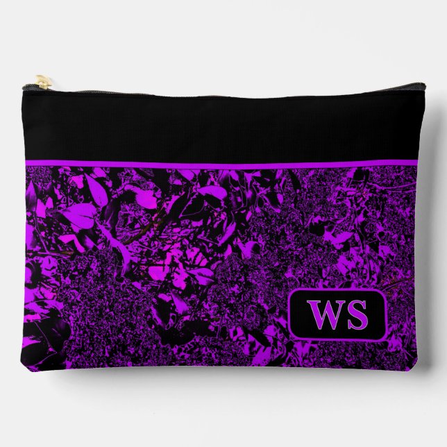 Vibrant Purple Cosmetic Pouch Zubehörtasche (Vorderseite)