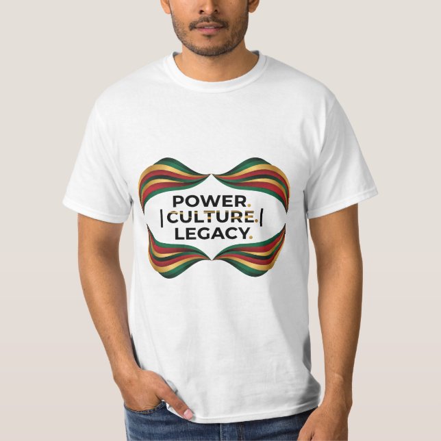 Vibrant Ribbon Crest T-Shirt (Vorderseite)