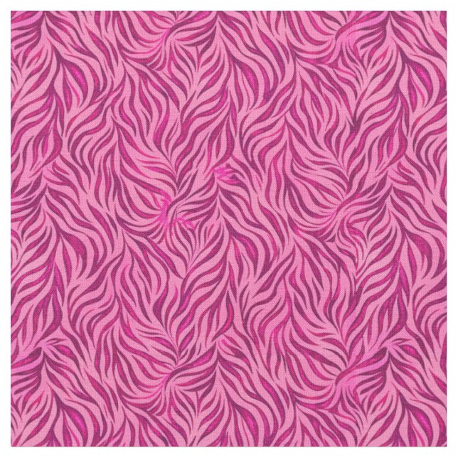 Vibrant rosa Zebra Print (2) Stoff (Nahaufnahme)