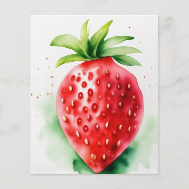 Vibrant Strawberry Flyer (Vorne)