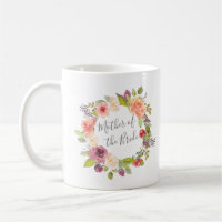 Vibrant Summer Floral Wreath Mother of the Bride