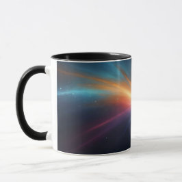 Vibrant Supernova Cosmic Space Explosion Abstract Tasse