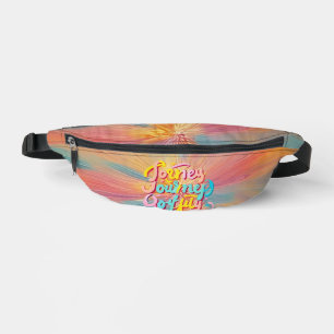"Vibrant Travel Artwork" Bauchtasche