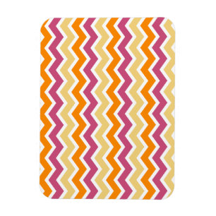 Vibrant Tribal ZigZag Magnet