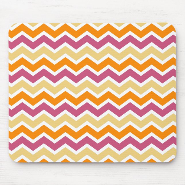 Vibrant Tribal ZigZag Mousepad (Vorne)