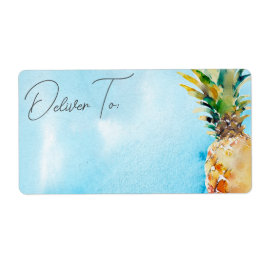 Vibrant Tropical Pineaple Envelope