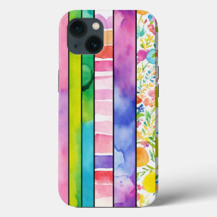Vibrant Watercolor Digital Papers für Case-Mate iPhone Hülle