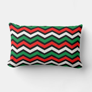 Vibrant Zigzag Pillow Lendenkissen