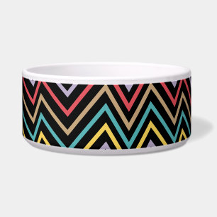 Vibrant ZigZag Symphony A Burst of Colorful Energy Napf