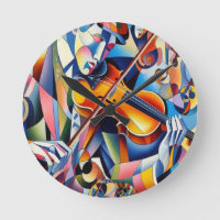 Vibrante Symphonie: Abstrakte Violinisten-Kunst