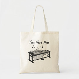 Vibraphone Custom Tote Bag Percussionist Musiker Tragetasche