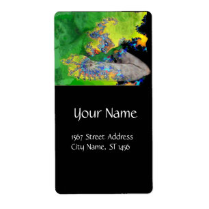 VIBRATIONEN DER MATERIE GREEN EMERALD gelb schwarz