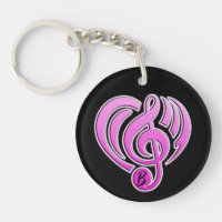 Vibrationen Musikalische Liebe Rosa Herz Musiknote