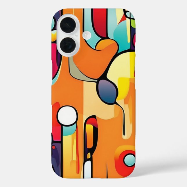 Vibrierend Abstrakt: Ein Farbenstoß Case-Mate iPhone Hülle (Rückseite)