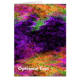 Vibrierende lila multi Mosaik-Fliesen