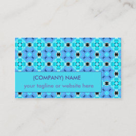 Vibrierende moderne abstrakte visitenkarte