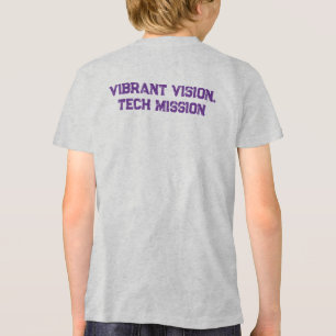 Vibrierende Vision, technische Mission Tri-Blend Shirt