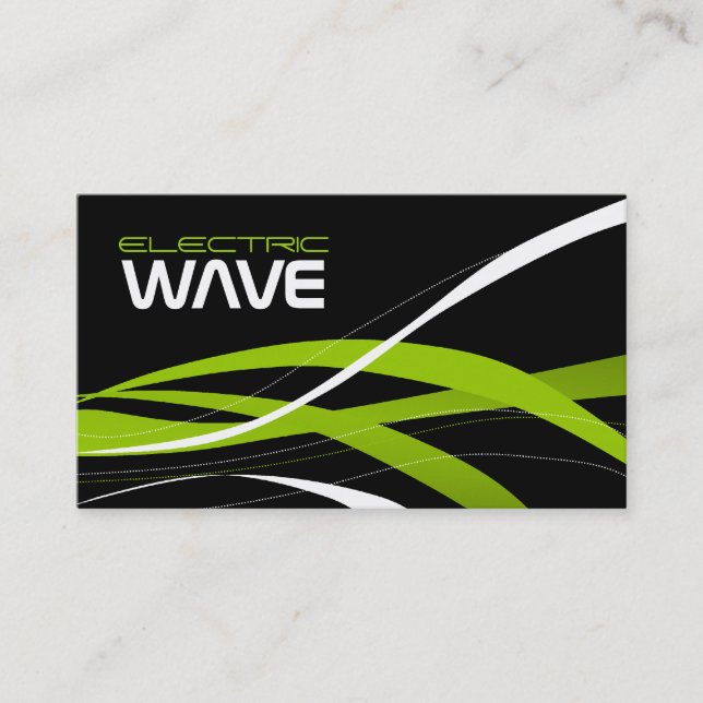 Vibrierende Visitenkarten Visitenkarte