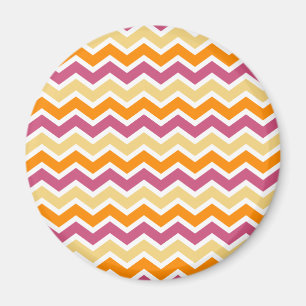 Vibrierender Stammes- Zickzack Magnet