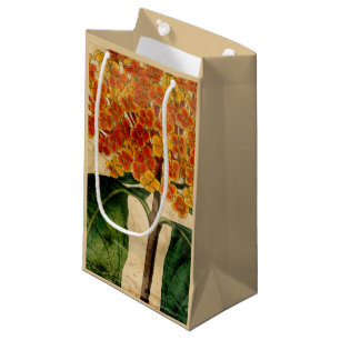 Vibrierendes Blumeni Kleine Geschenktüte