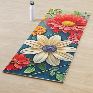 Vibrierendes Fantasiedesign Yogamatte