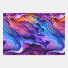 Vibrierendes Geschenkpapier