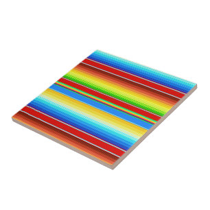 Vibrierendes mexikanisches umfassendes fliese