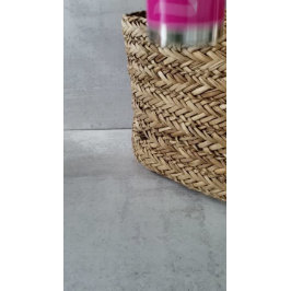 Vibrierendes Rosa und Weiß Personalisiert Trinkflasche