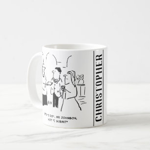 Vicar bei Wedding sagt Bridegroom, dass er "Ich tu Kaffeetasse